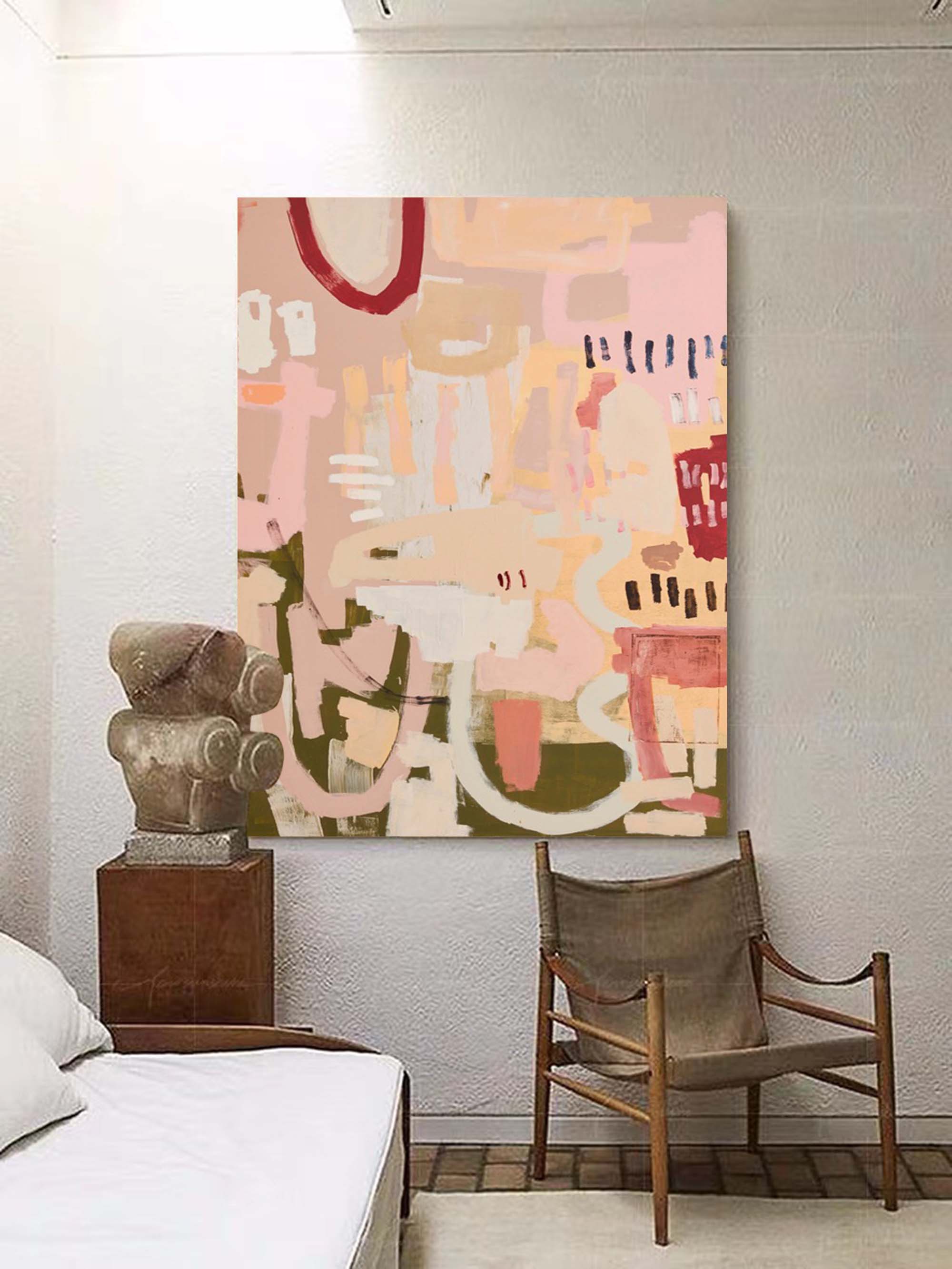 Abstract Canvas Wall Art #aa019