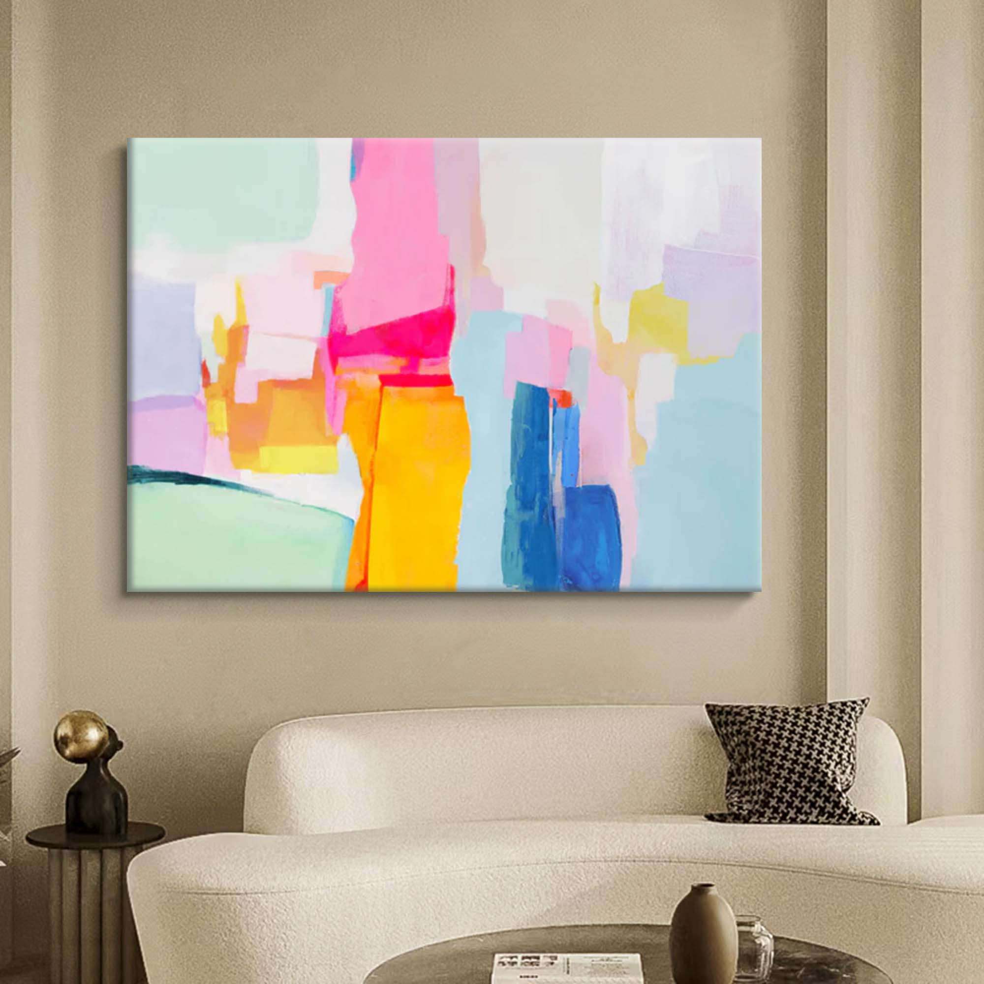 Abstract Canvas Art #AB001