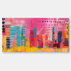 Abstract Canvas Art #AB677