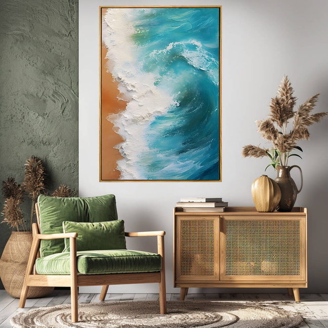 Beach & Ocean Canvas Art #BE036