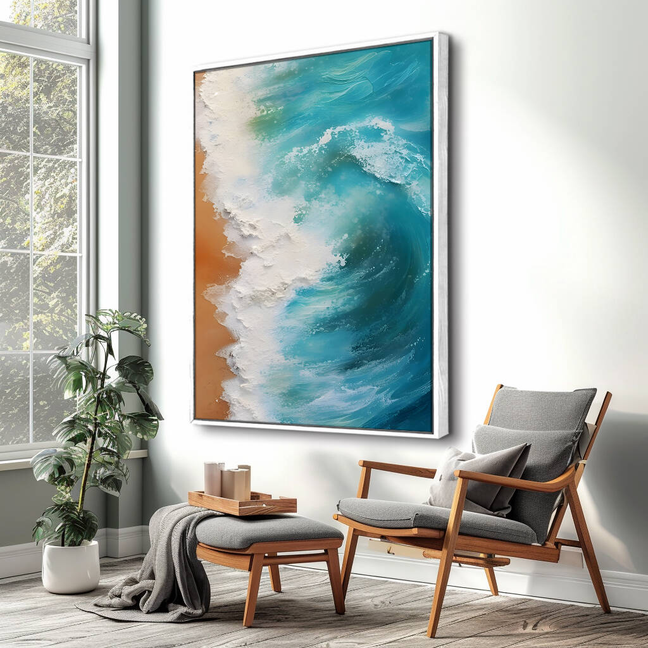 Beach & Ocean Canvas Art #BE036