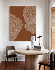 Abstract Canvas Art #AB402