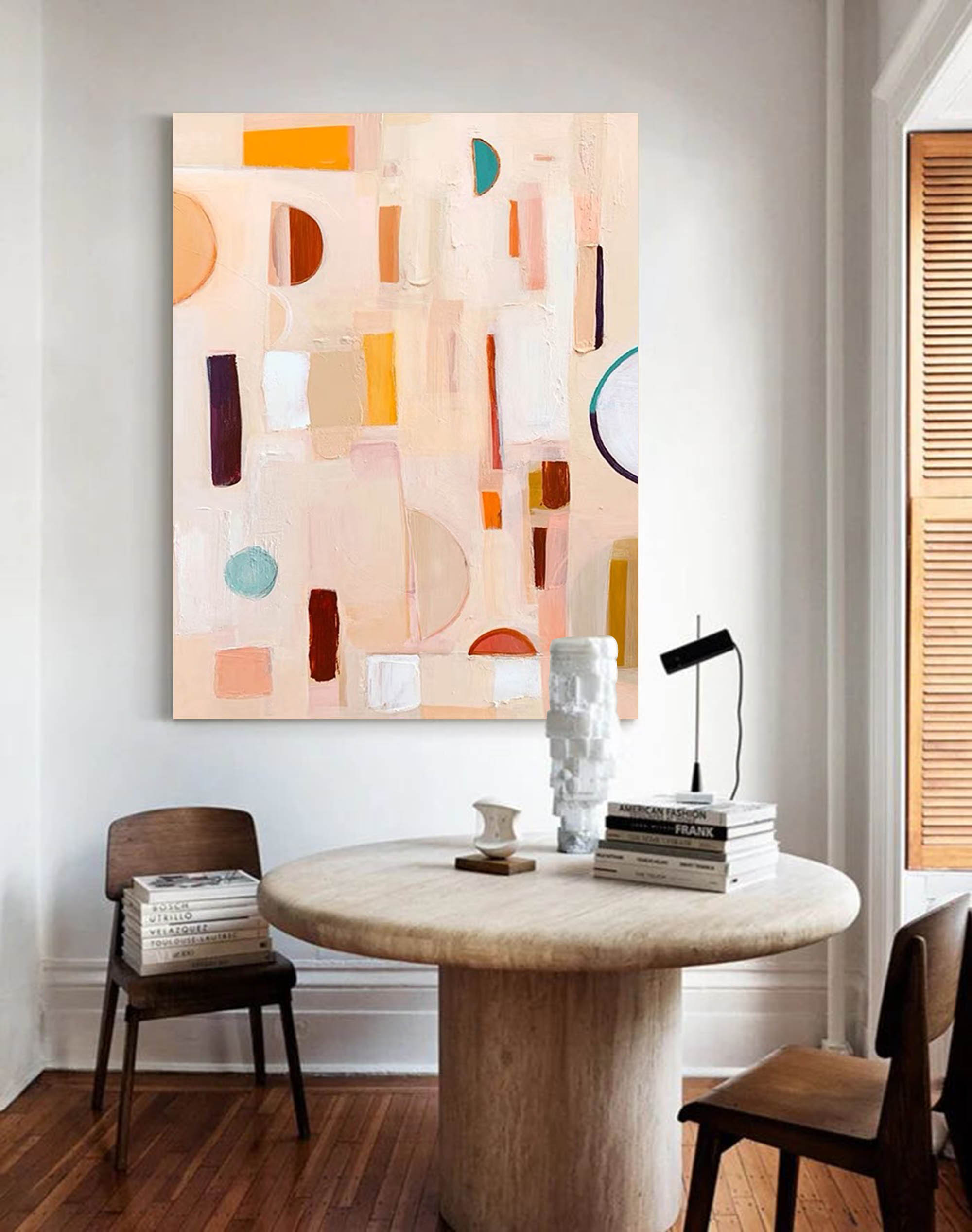 Geometric Canvas Art #GE002