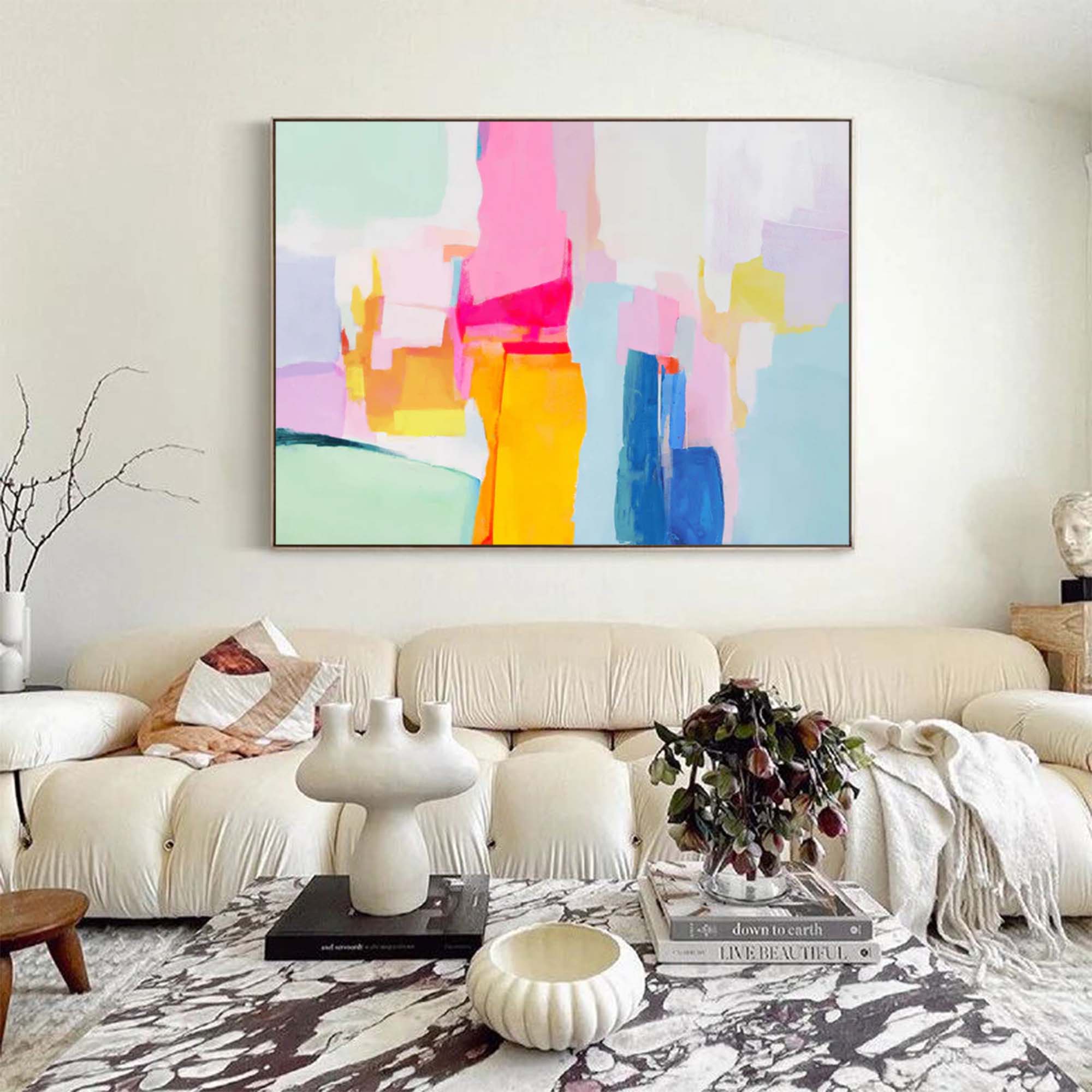 Abstract Canvas Art #AB001