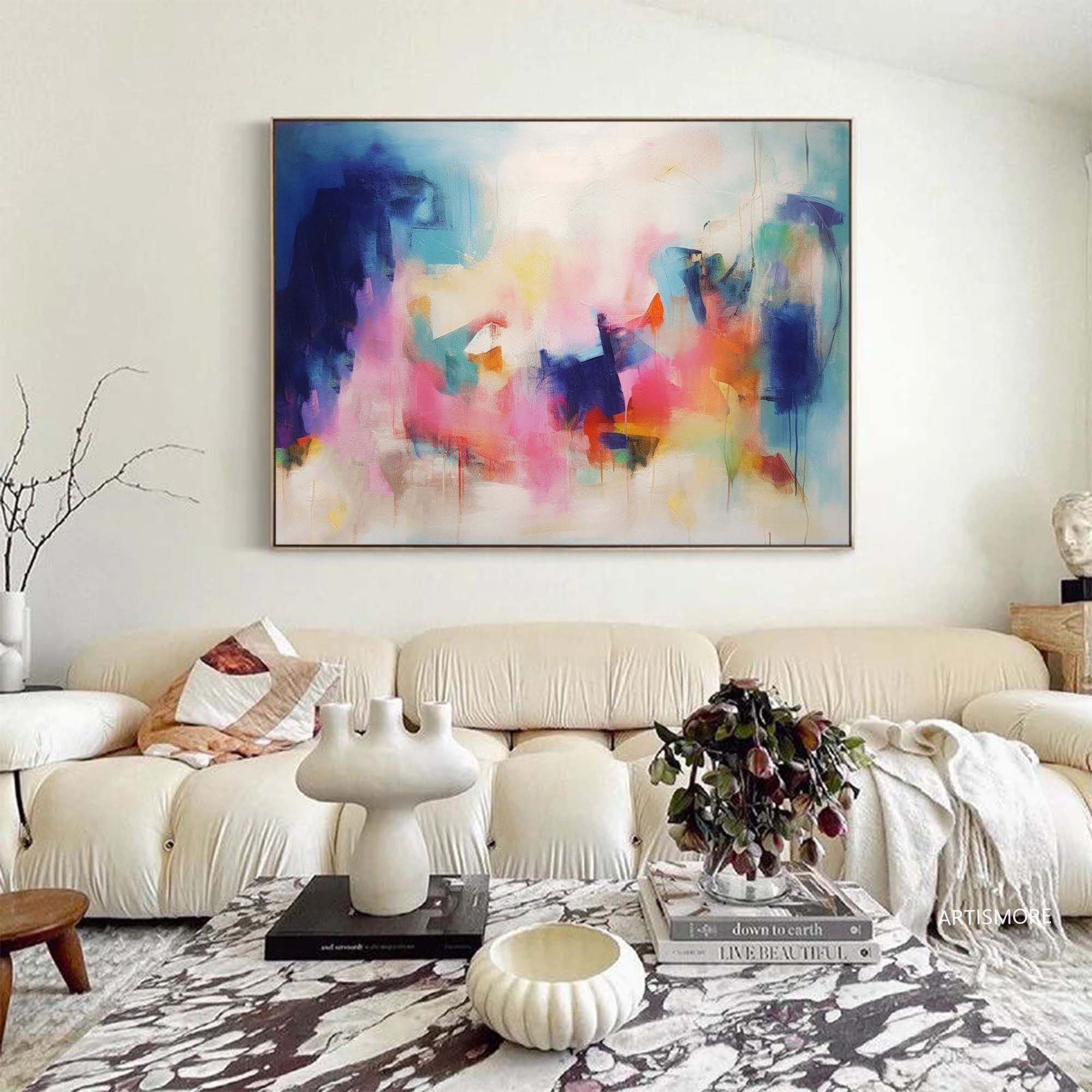 Abstract Canvas Art #AB195