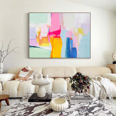 Abstract Canvas Wall Art #aa001