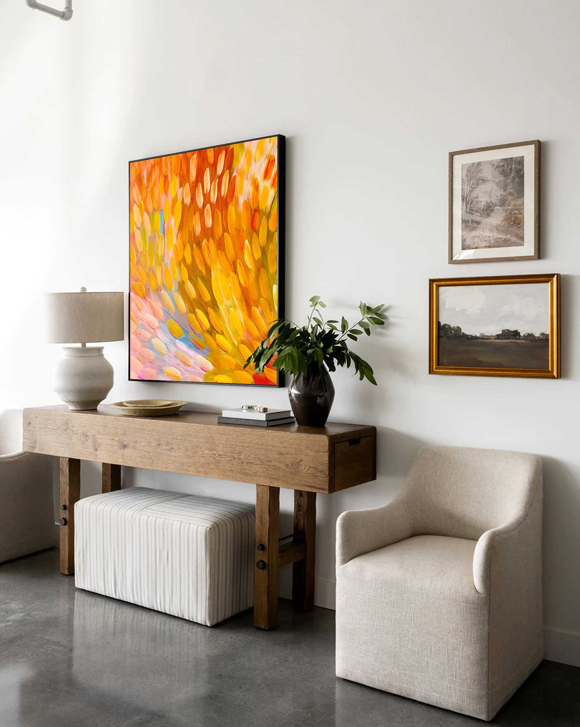 Abstract Canvas Art #AB089