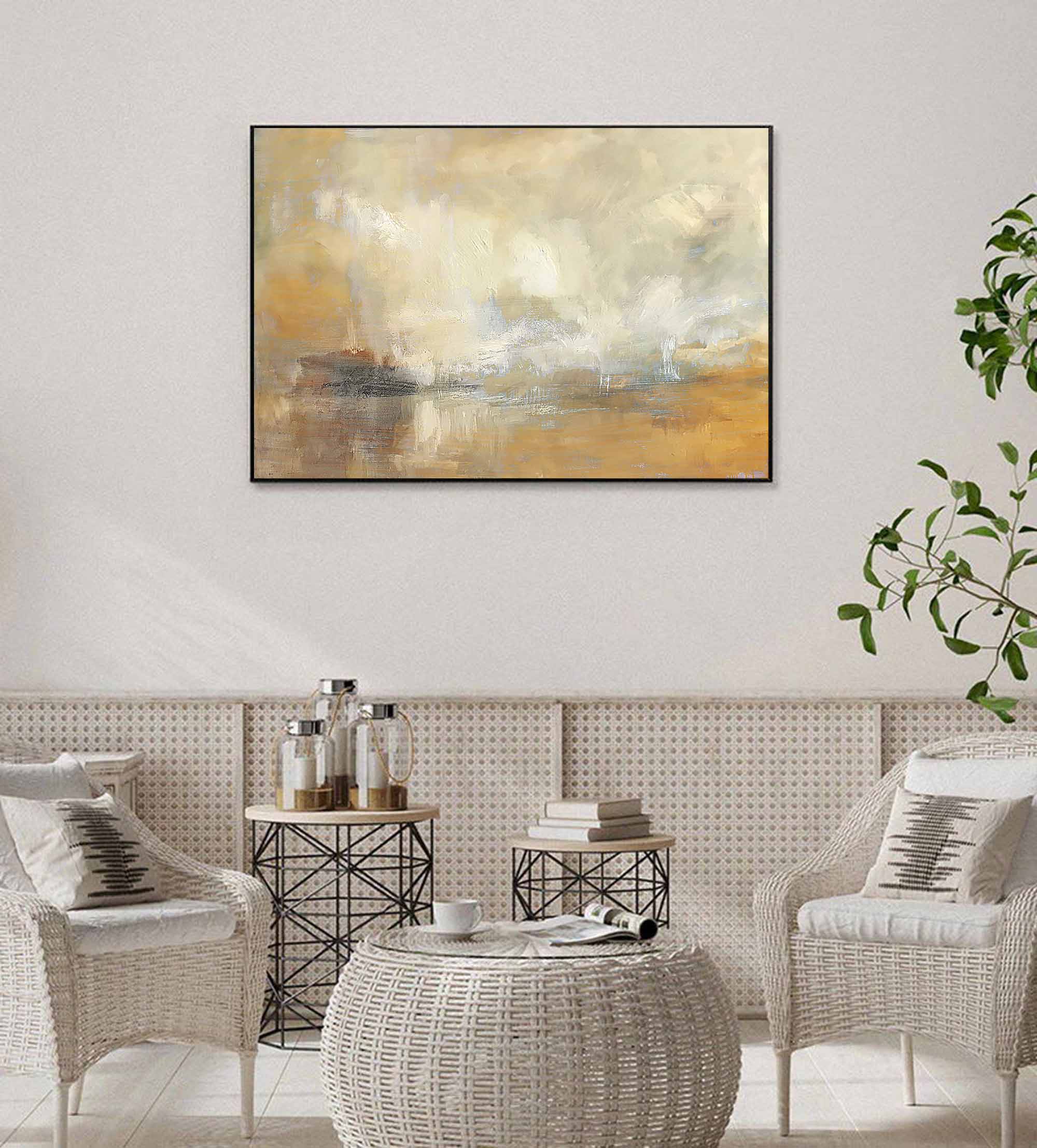 Abstract Canvas Art #AB122