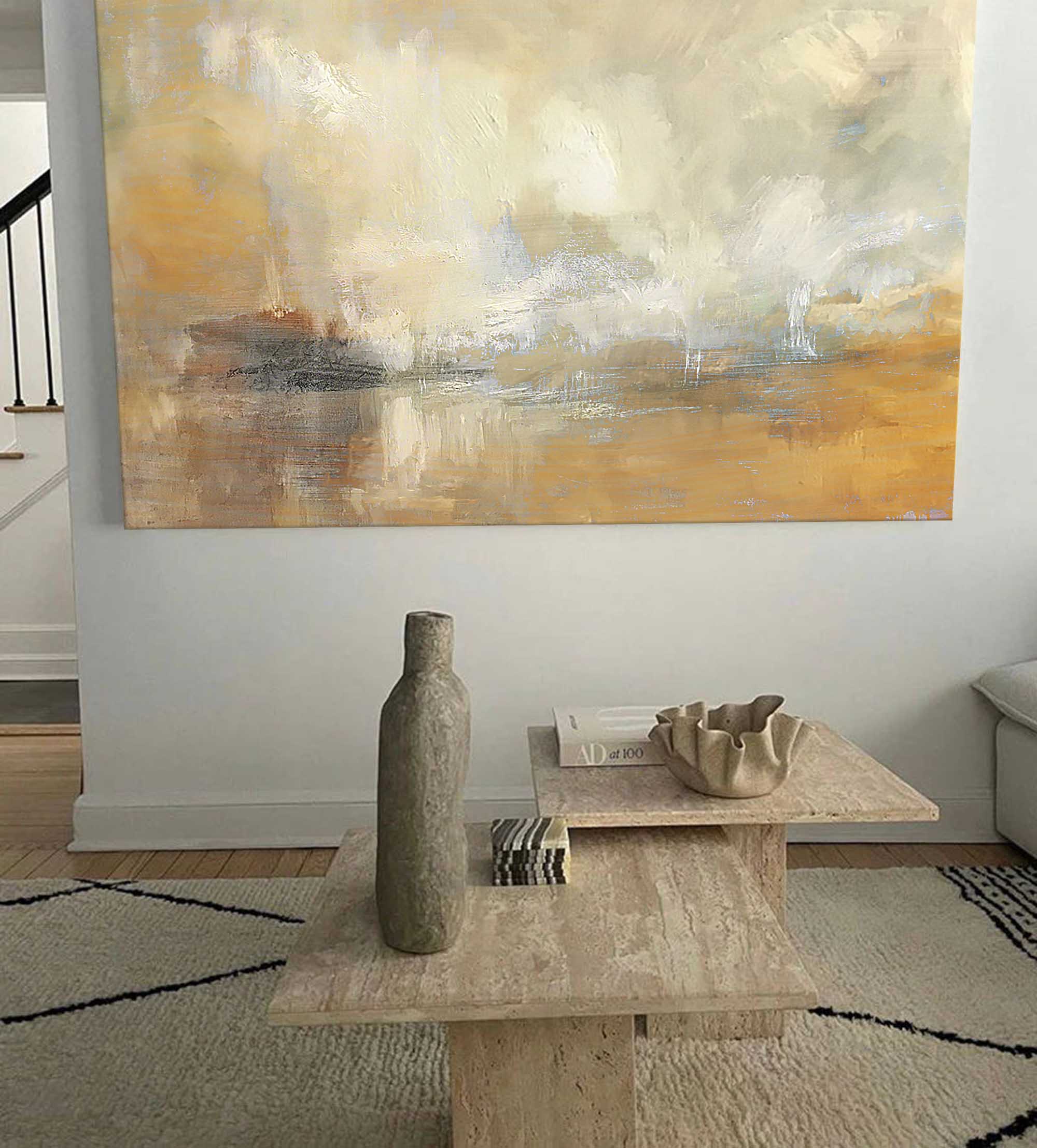Abstract Canvas Art #AB122