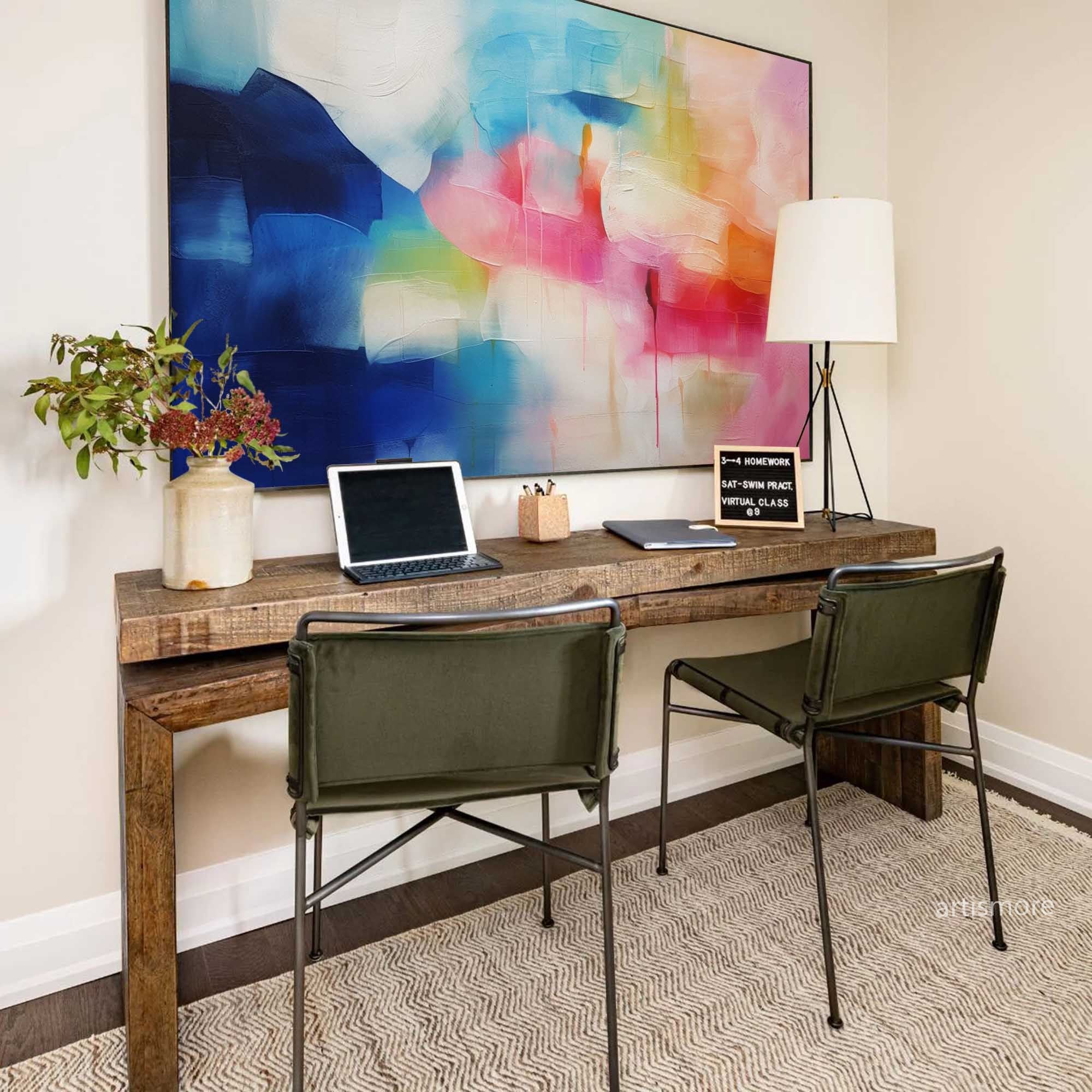 Abstract Canvas Art #AB197