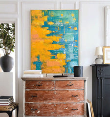 Abstract Canvas Art #AB074