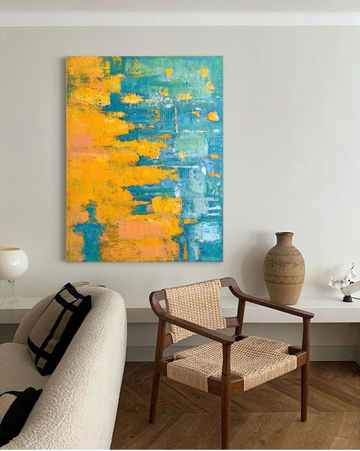 Abstract Canvas Art #AB074
