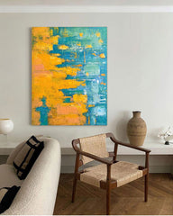 Abstract Canvas Art #AB074