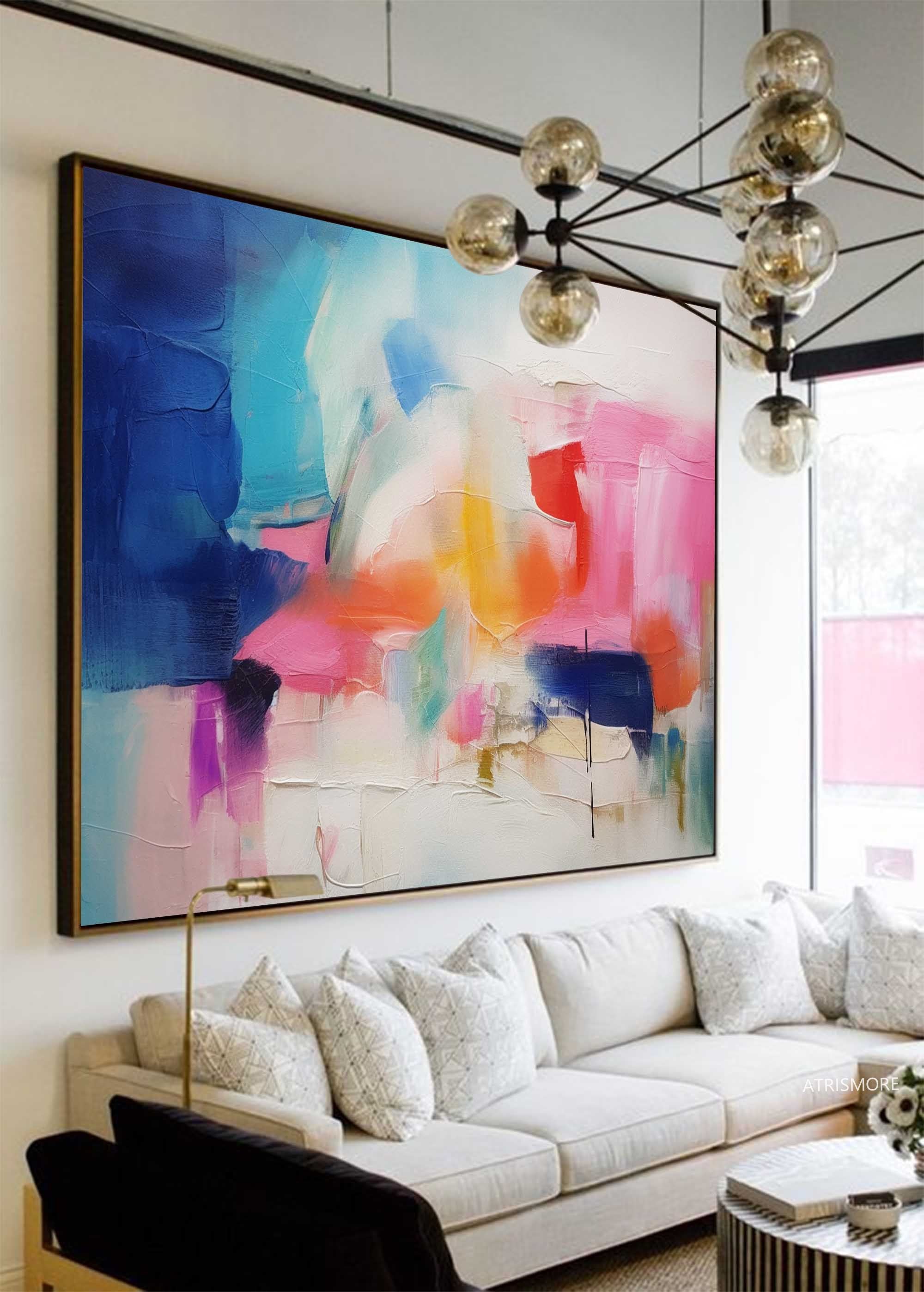 Abstract Canvas Art #AB196