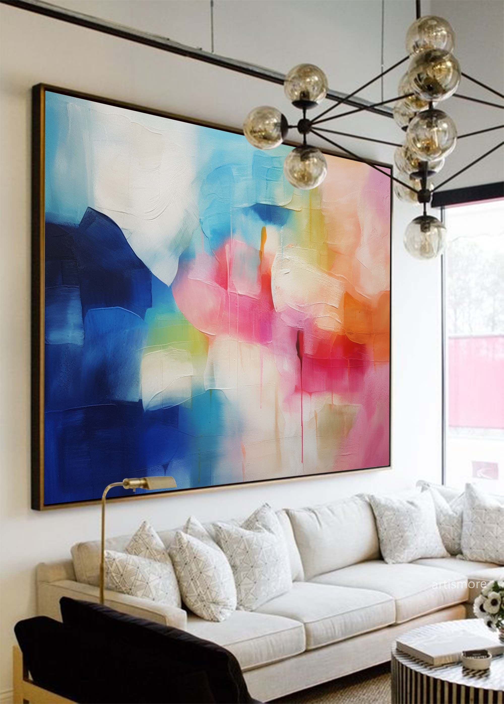 Abstract Canvas Art #AB197