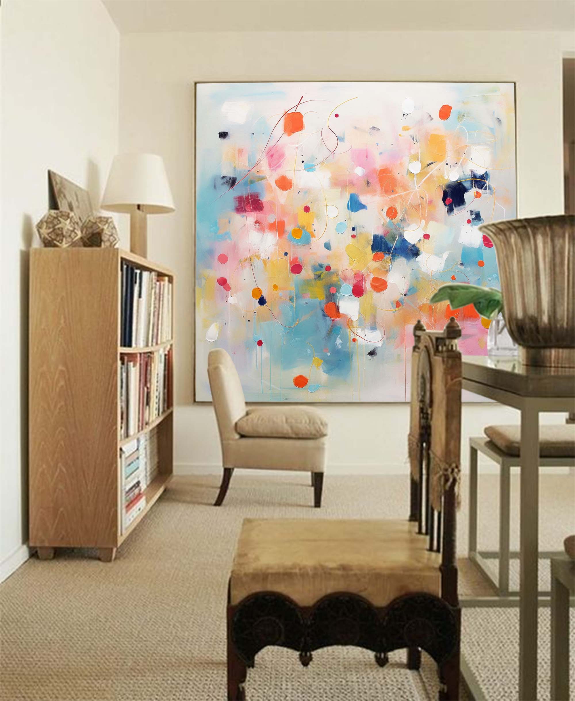 Abstract Canvas Art #AB190