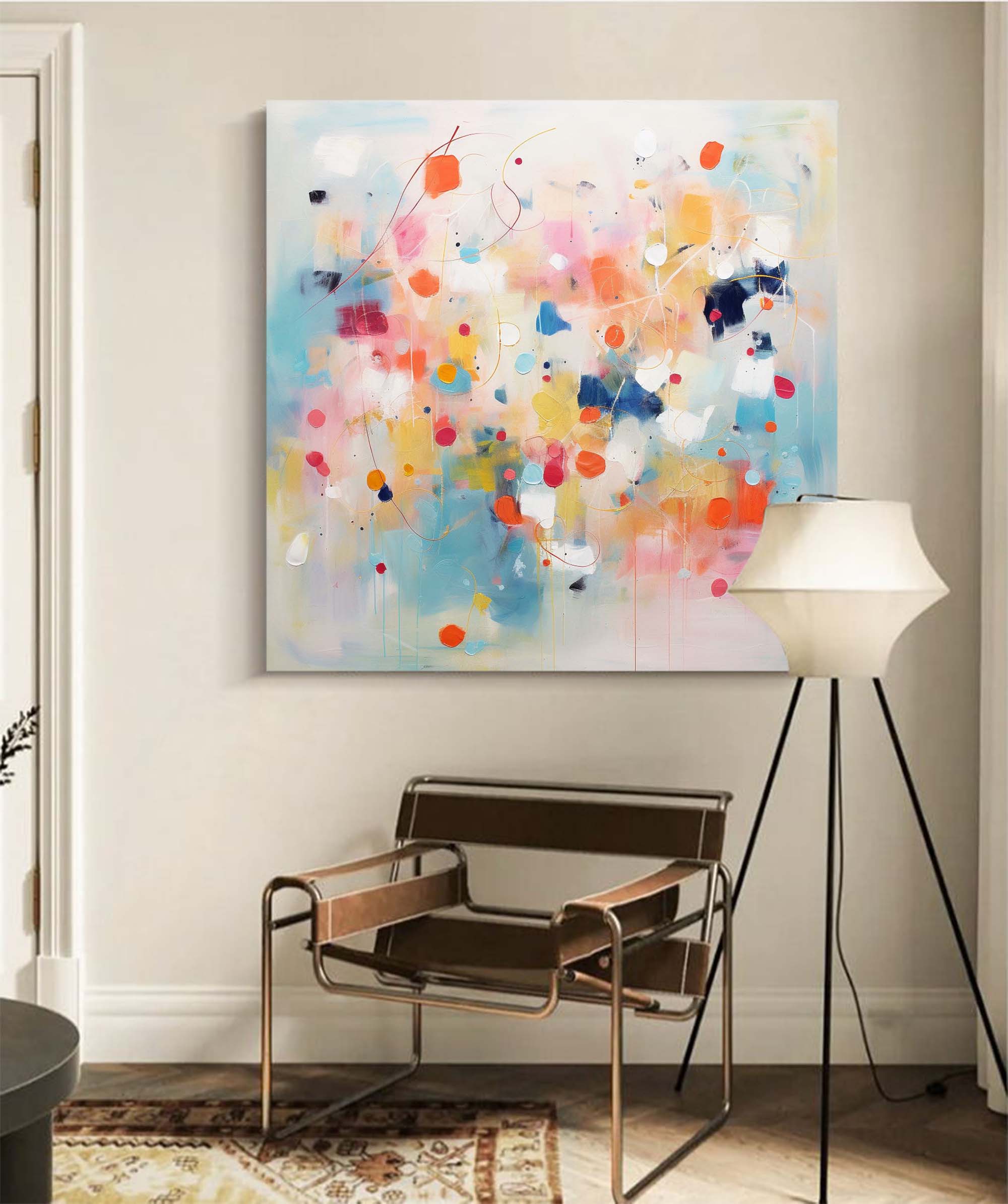 Abstract Canvas Art #AB190