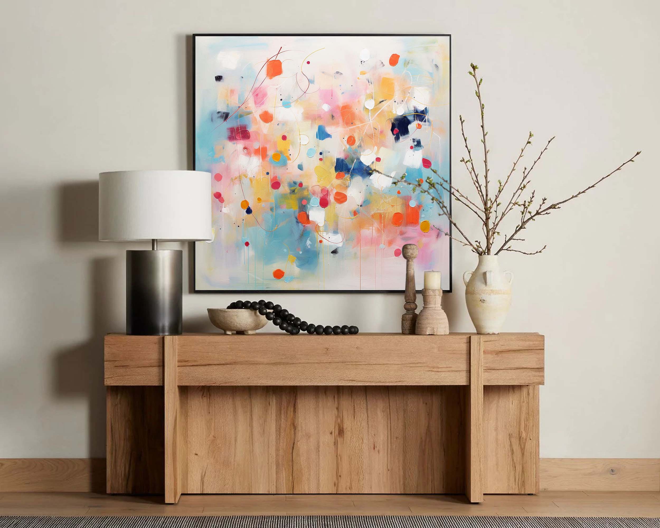 Abstract Canvas Art #AB190