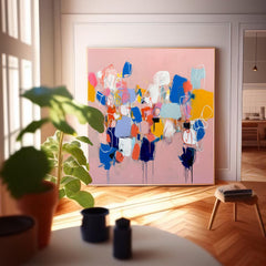 Abstract Canvas Art #AB374