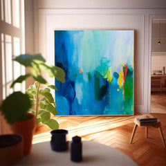 Abstract Canvas Art #AB432