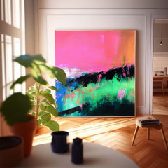 Abstract Canvas Art #AB697