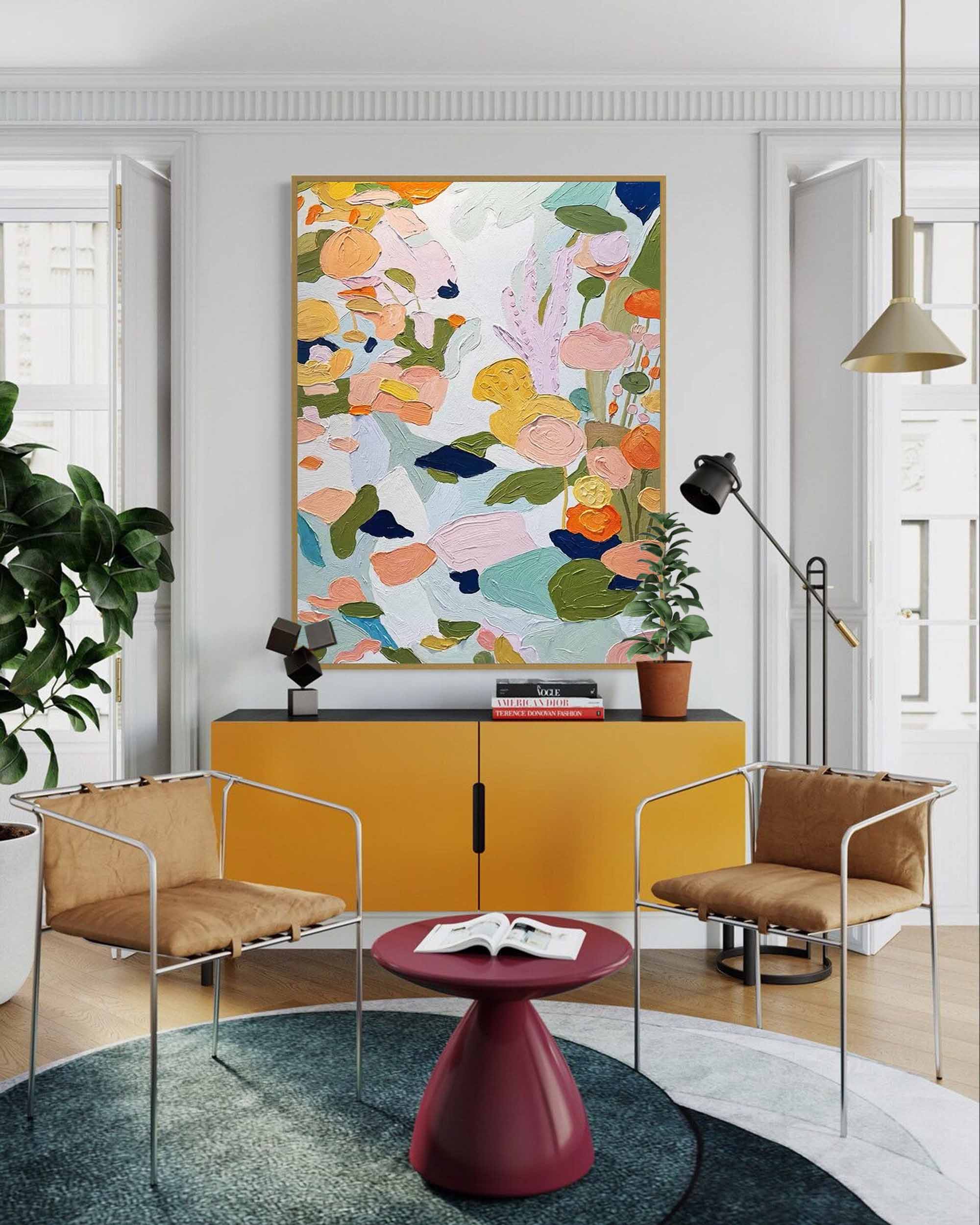 Abstract Canvas Art #AB242