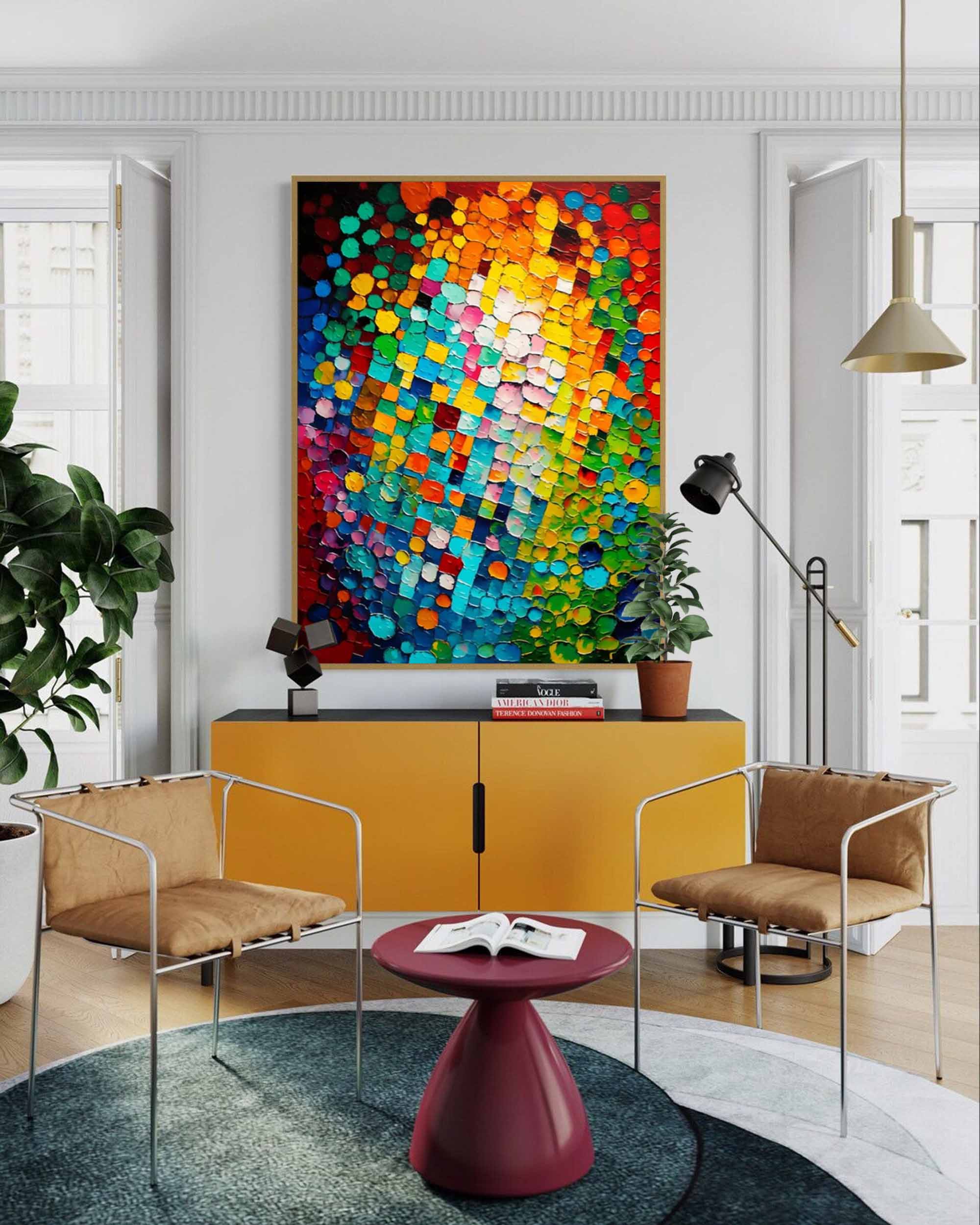 Abstract Canvas Art #AB250
