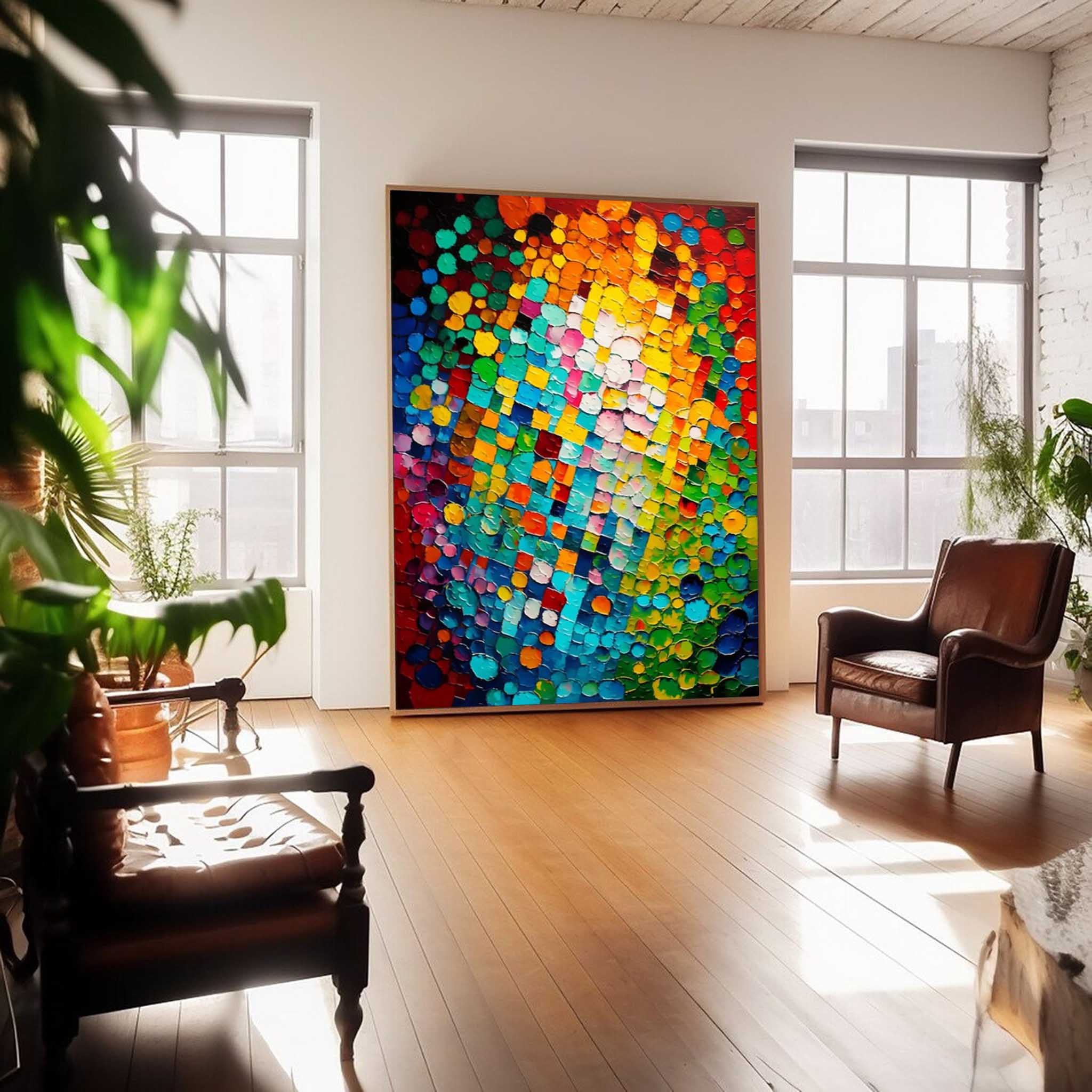 Abstract Canvas Art #AB250