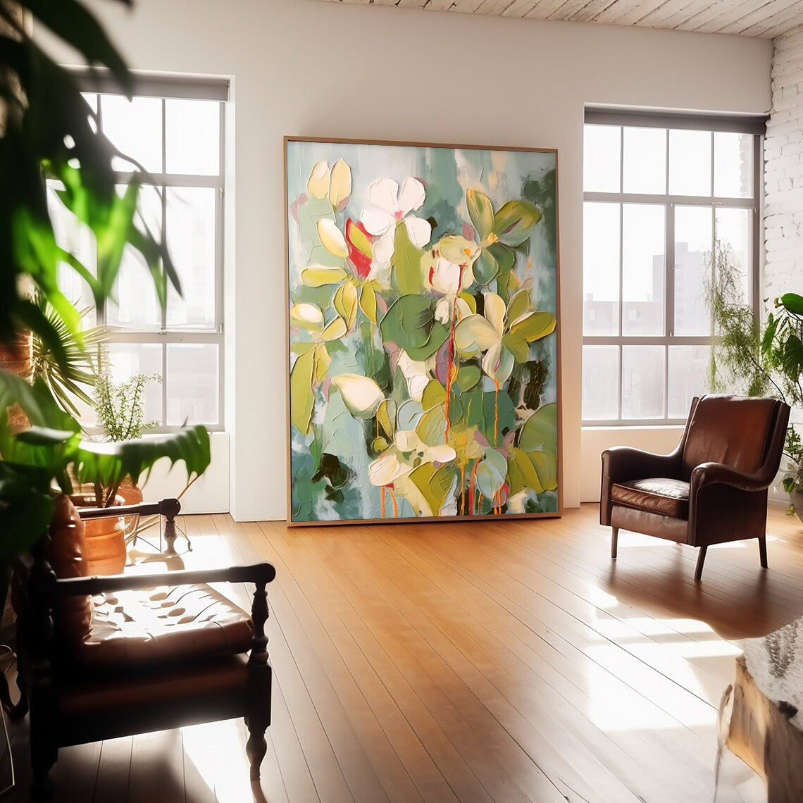 Flower Canvas Art #FL022