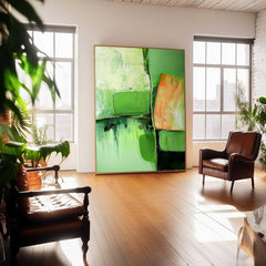Abstract Canvas Art #AB708