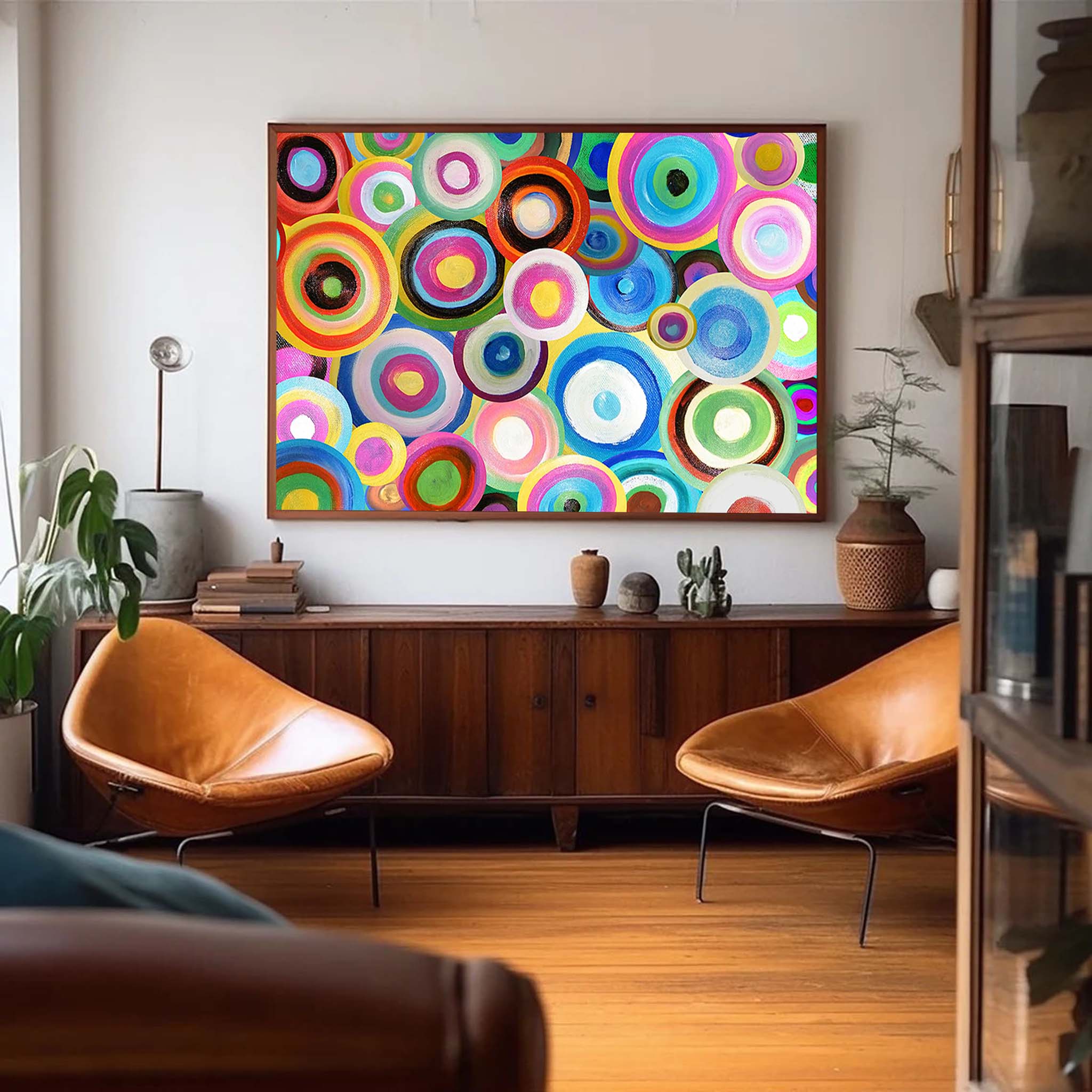 Abstract Canvas Art #AB257