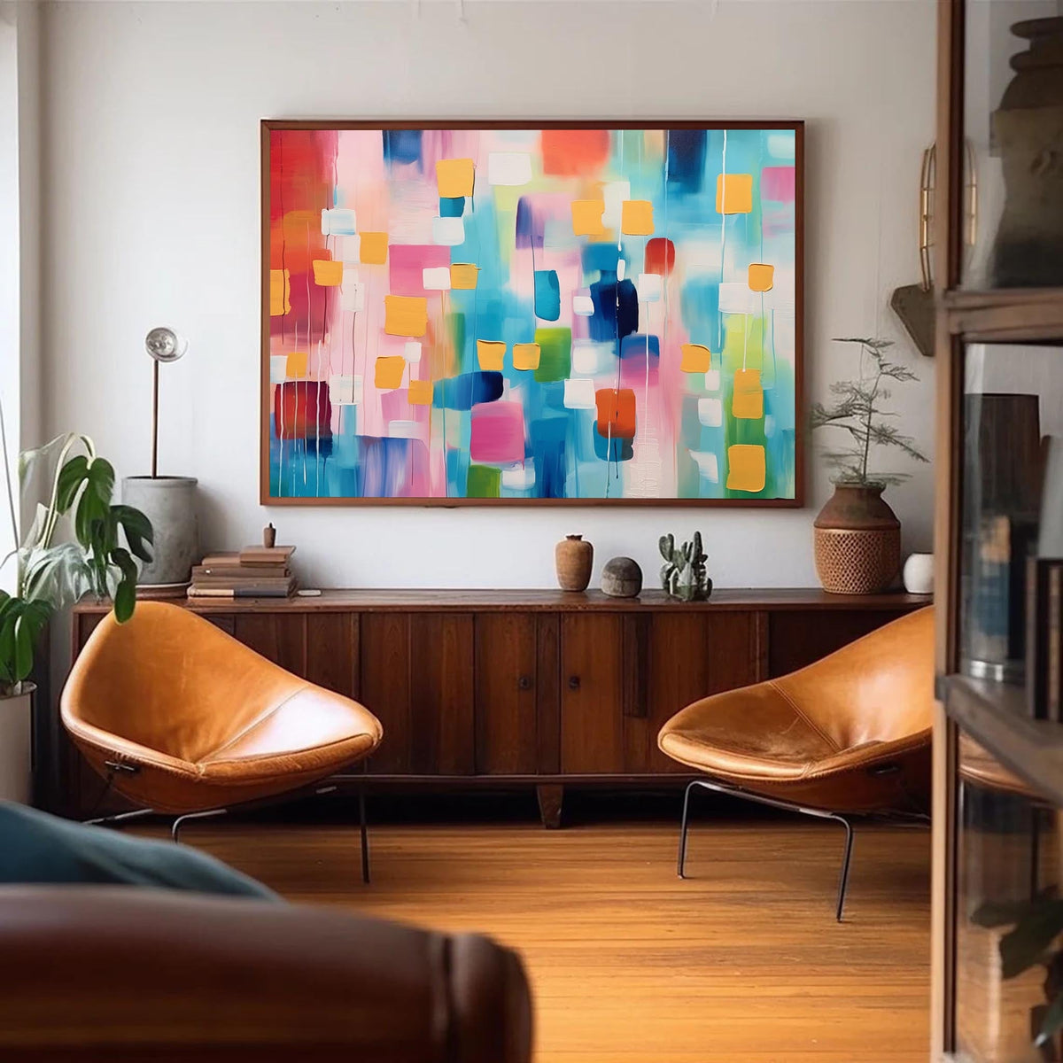 Abstract Canvas Art #AB201