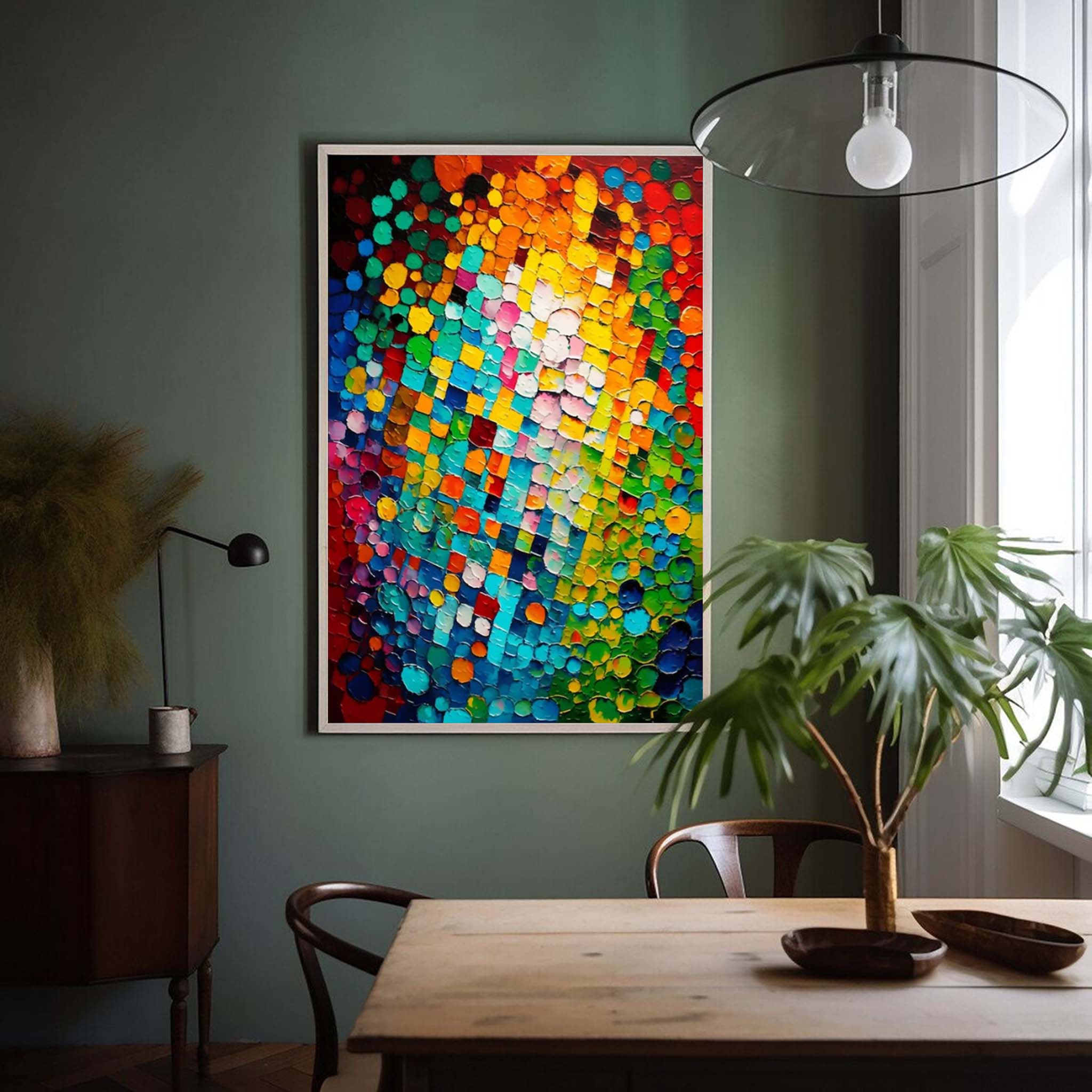 Abstract Canvas Art #AB250