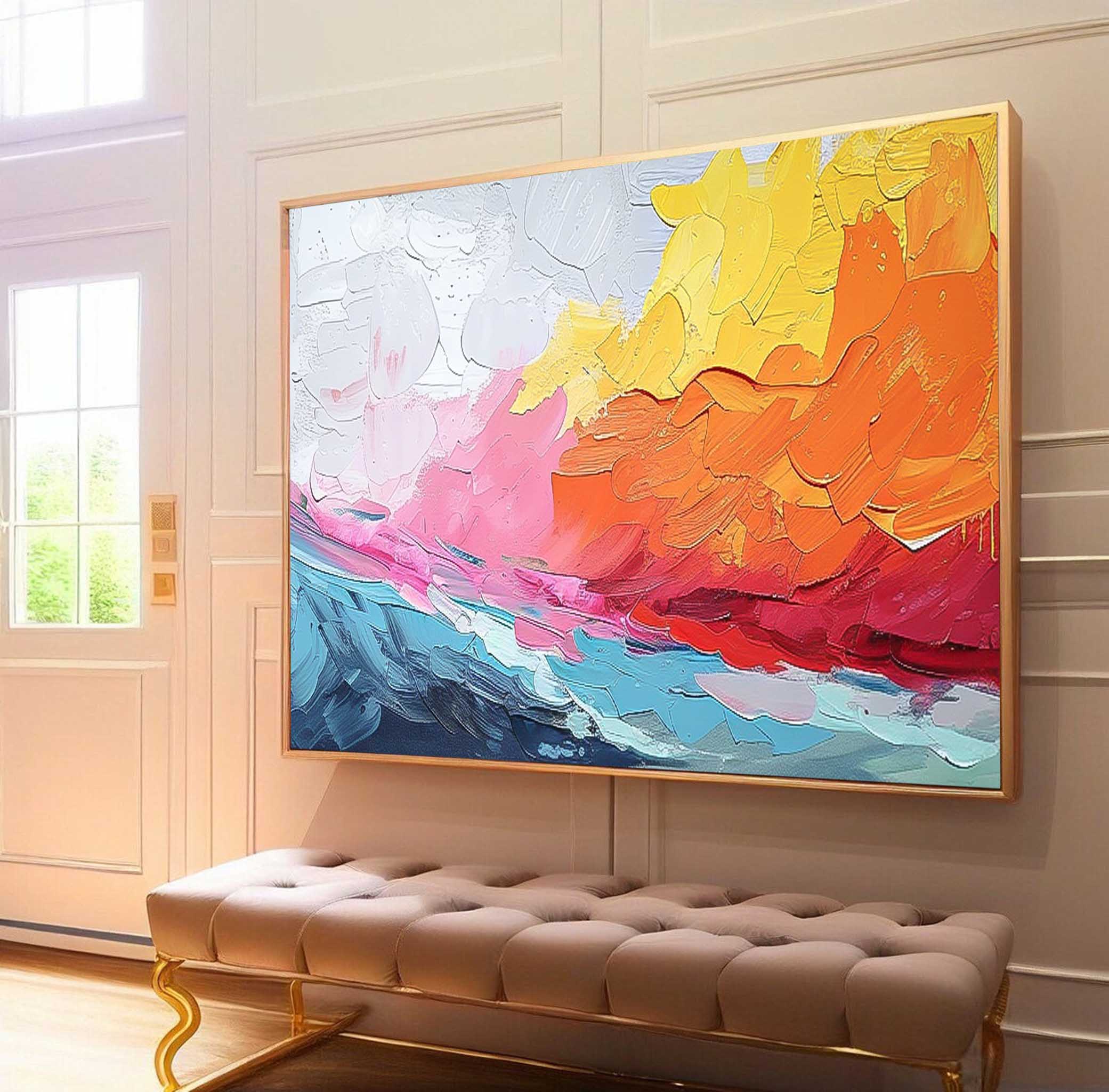 Abstract Canvas Art #AB485