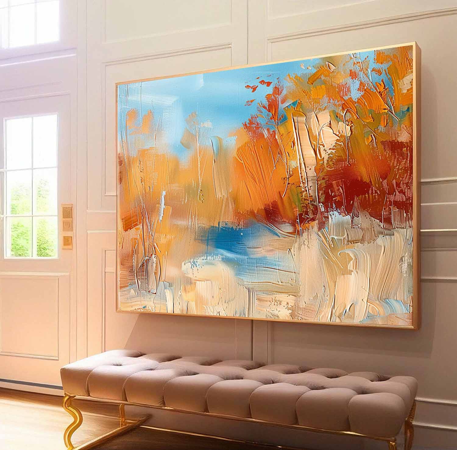 Abstract Canvas Art #AB643