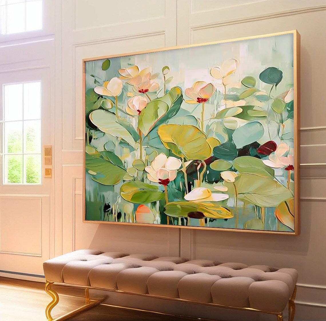 Flower Canvas Art #FL124