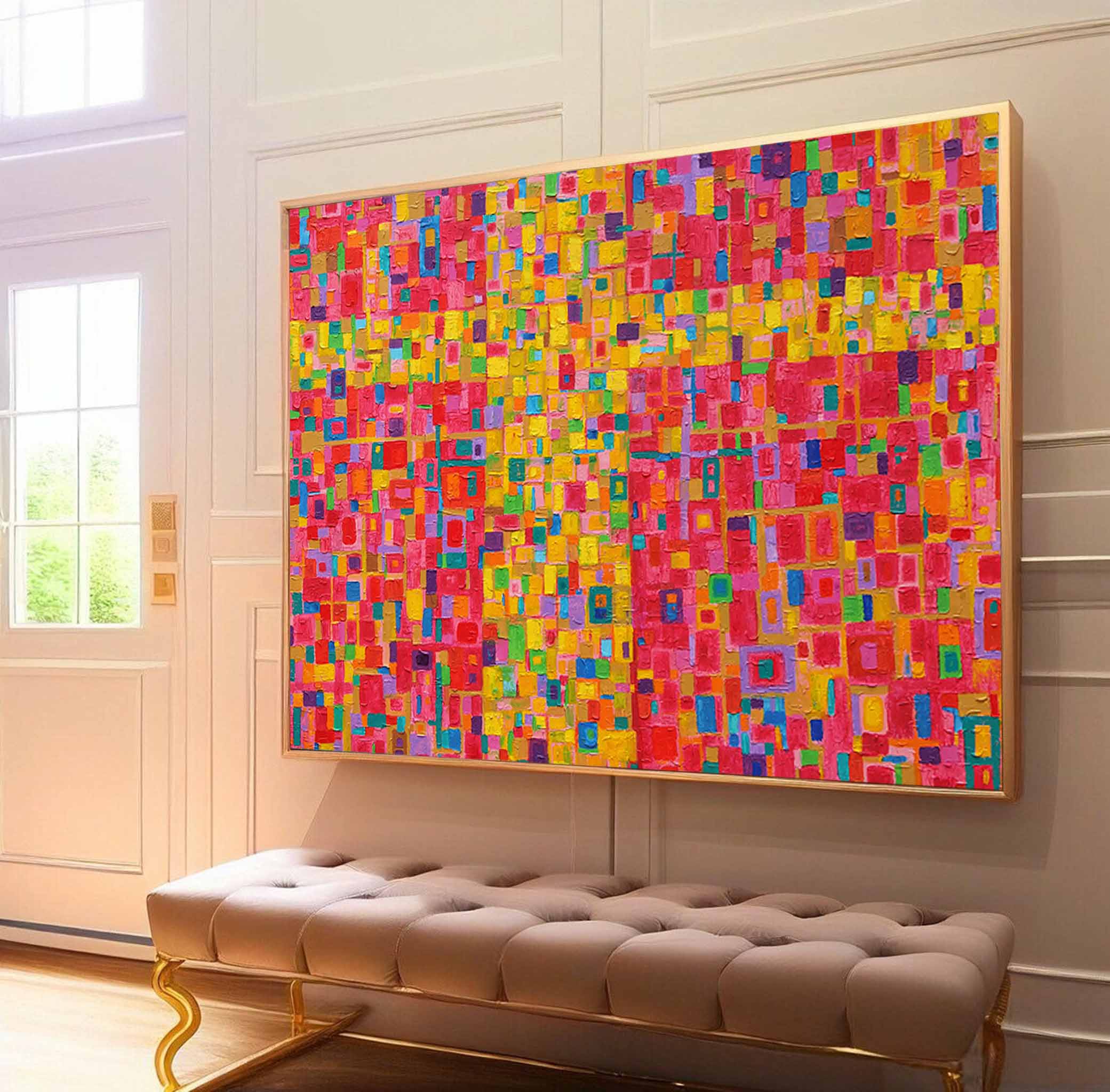 Abstract Canvas Art #AB258