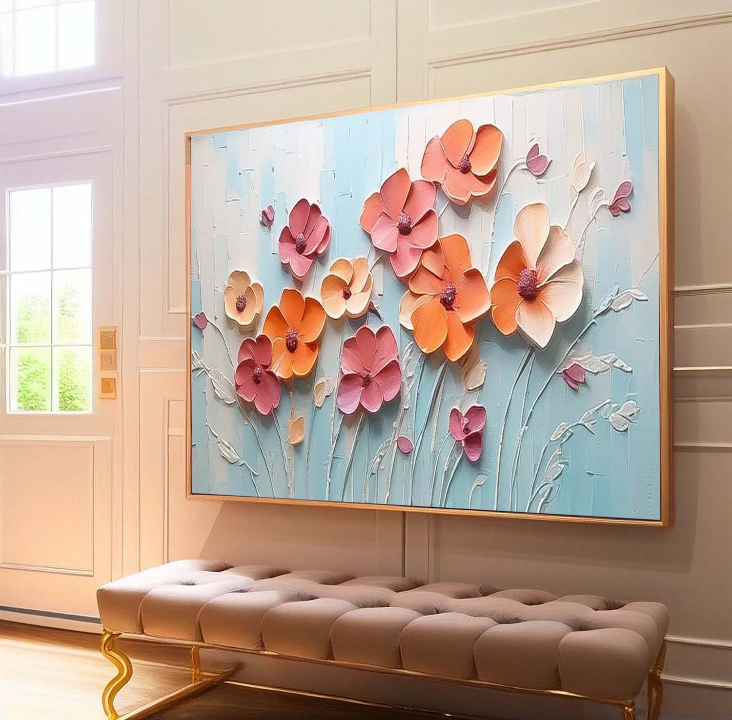 Flower Canvas Art #FL078