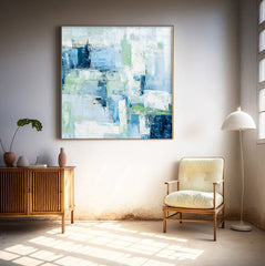 Abstract Canvas Art #AB416