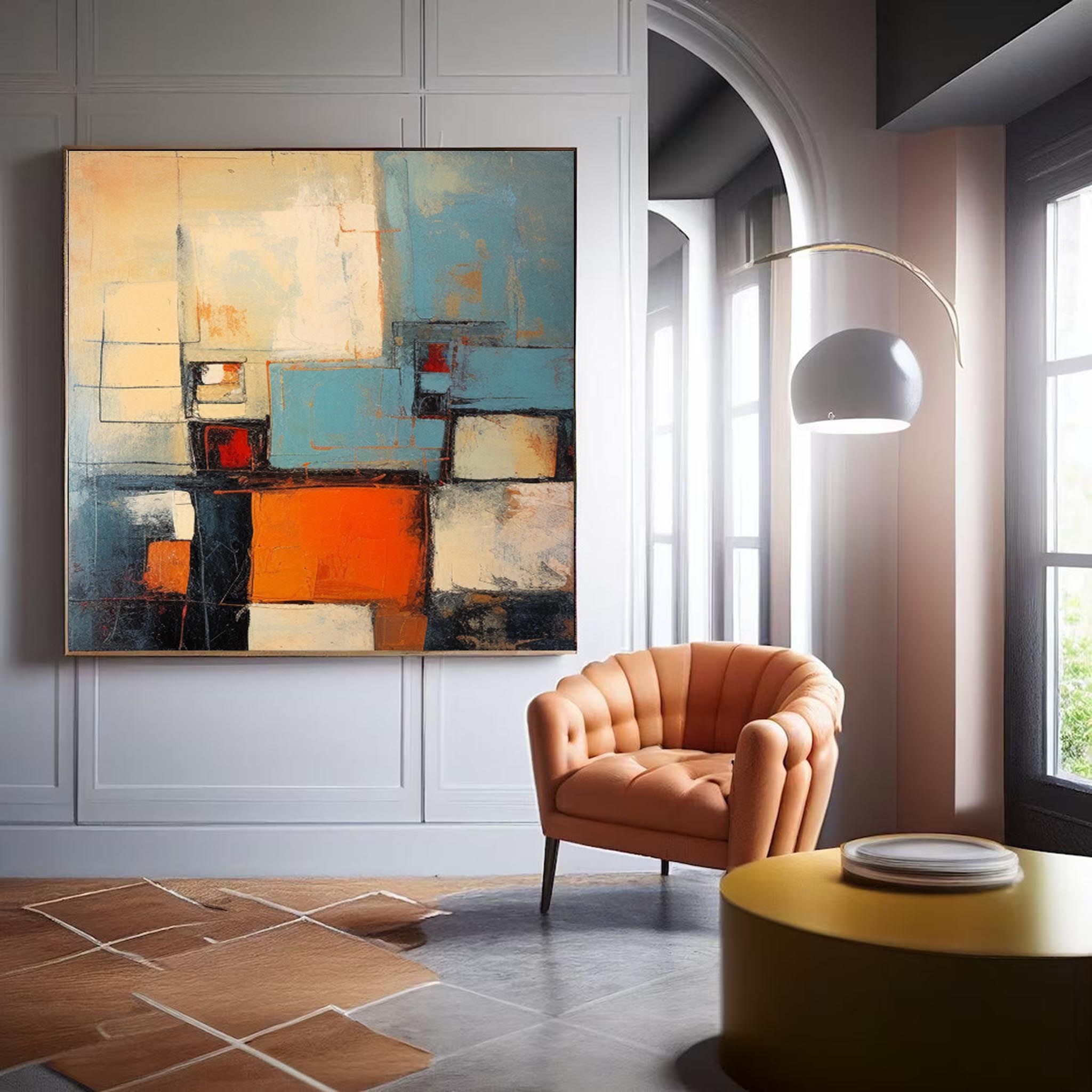 Abstract Canvas Art #AB318