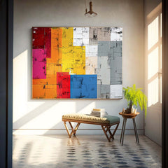 Abstract Canvas Art #AB489