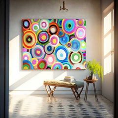 Abstract Canvas Art #AB257