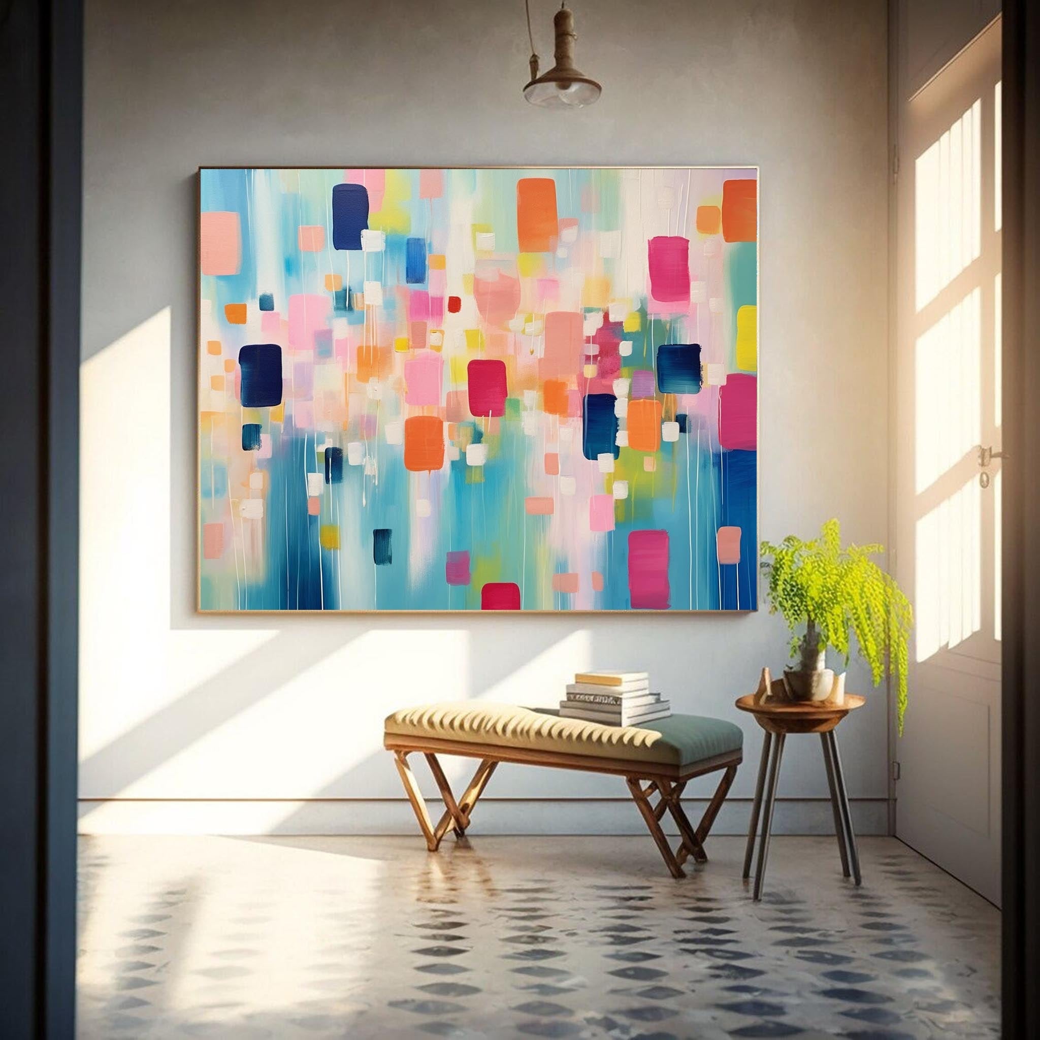 Abstract Canvas Art #AB202