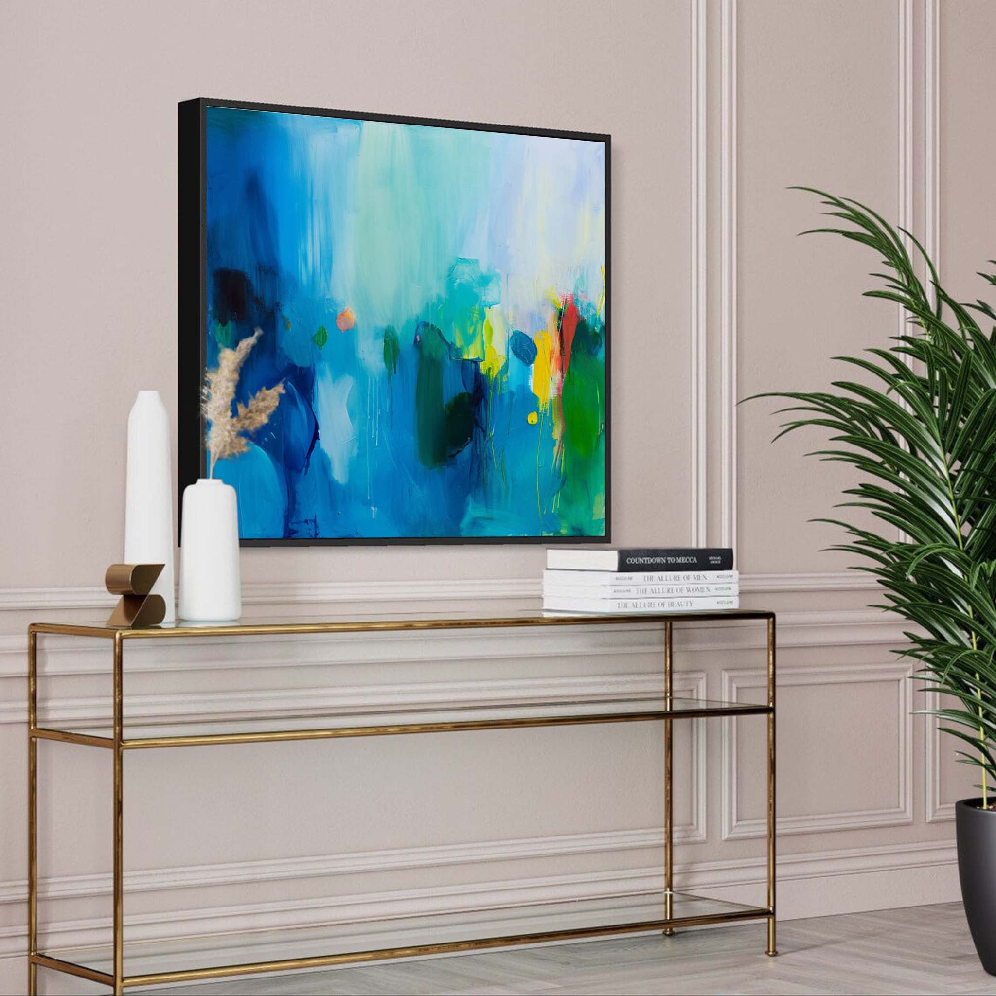 Abstract Canvas Art #AB432