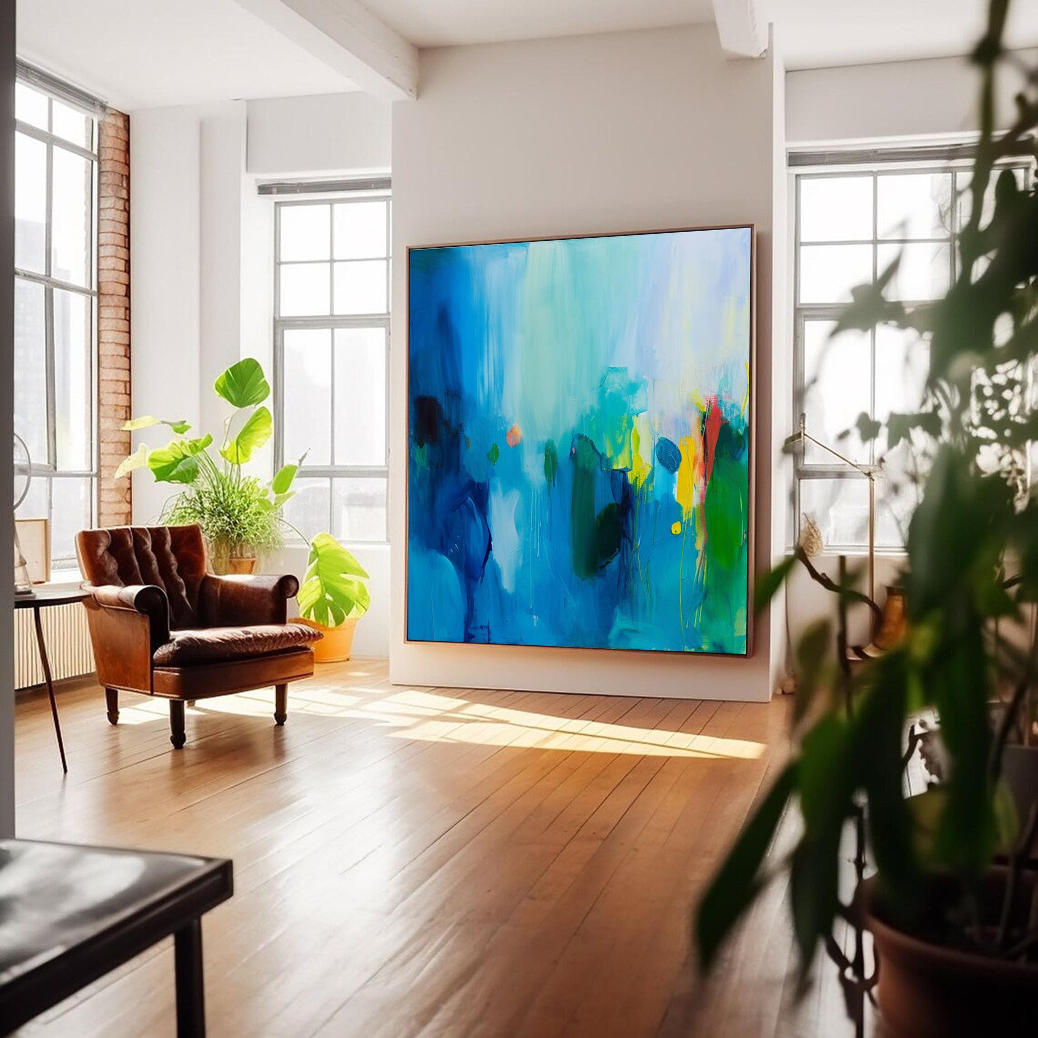 Abstract Canvas Art #AB432