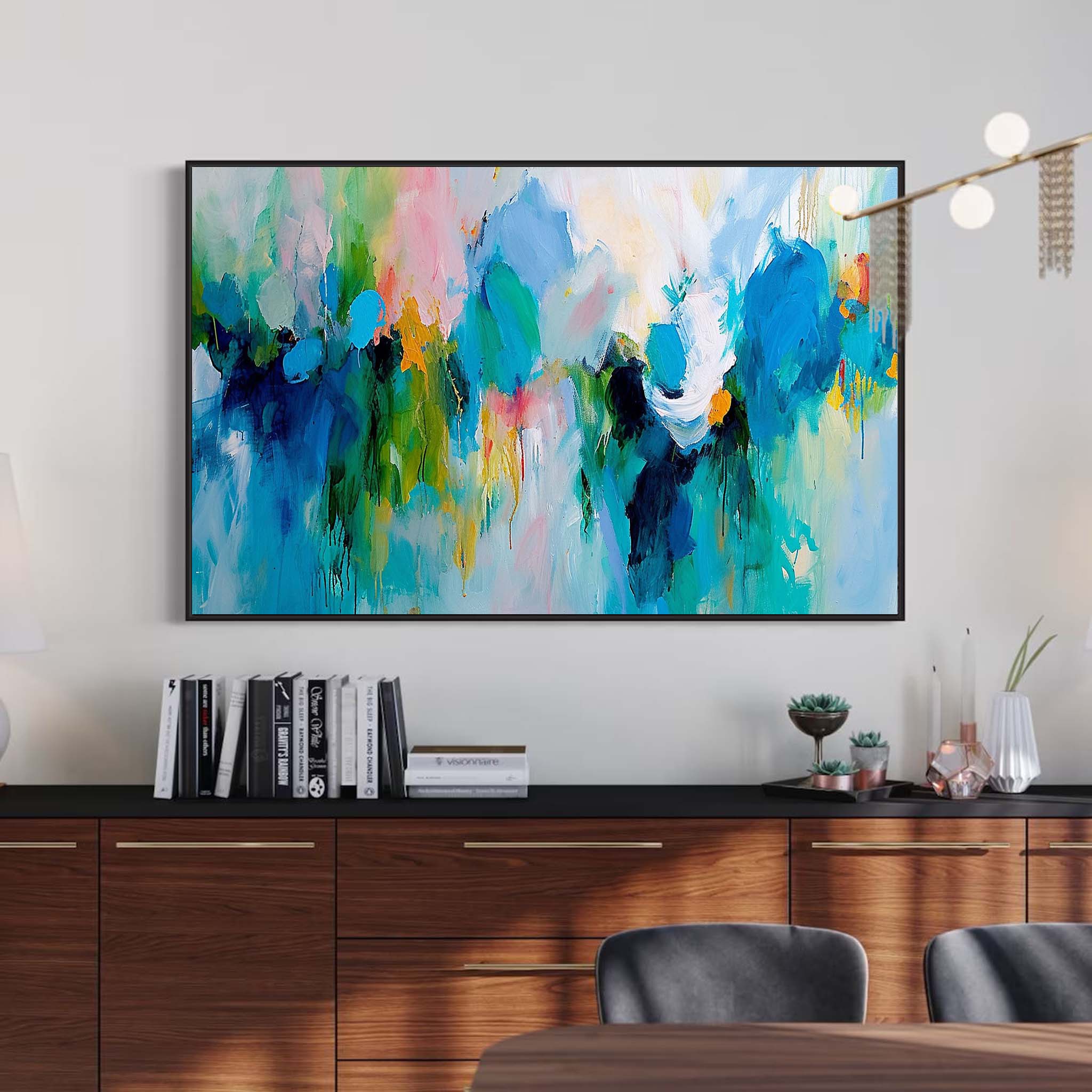Abstract Canvas Art #AB426