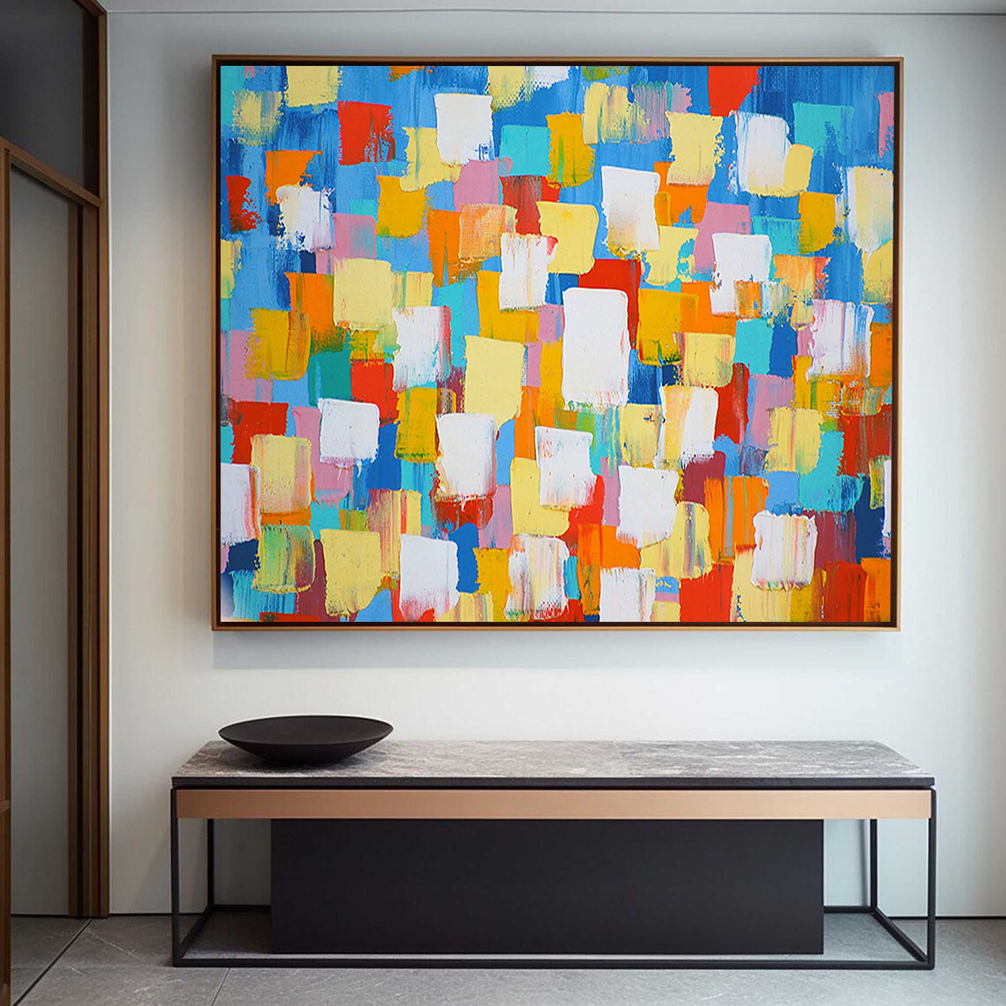 Abstract Canvas Art #AB256