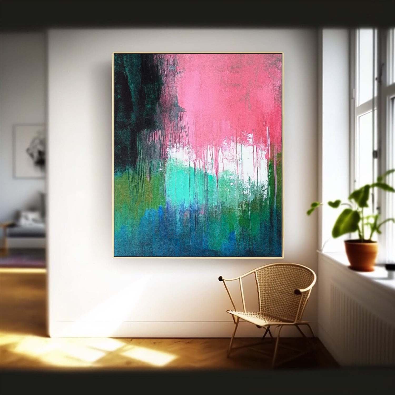Abstract Canvas Art #AB700