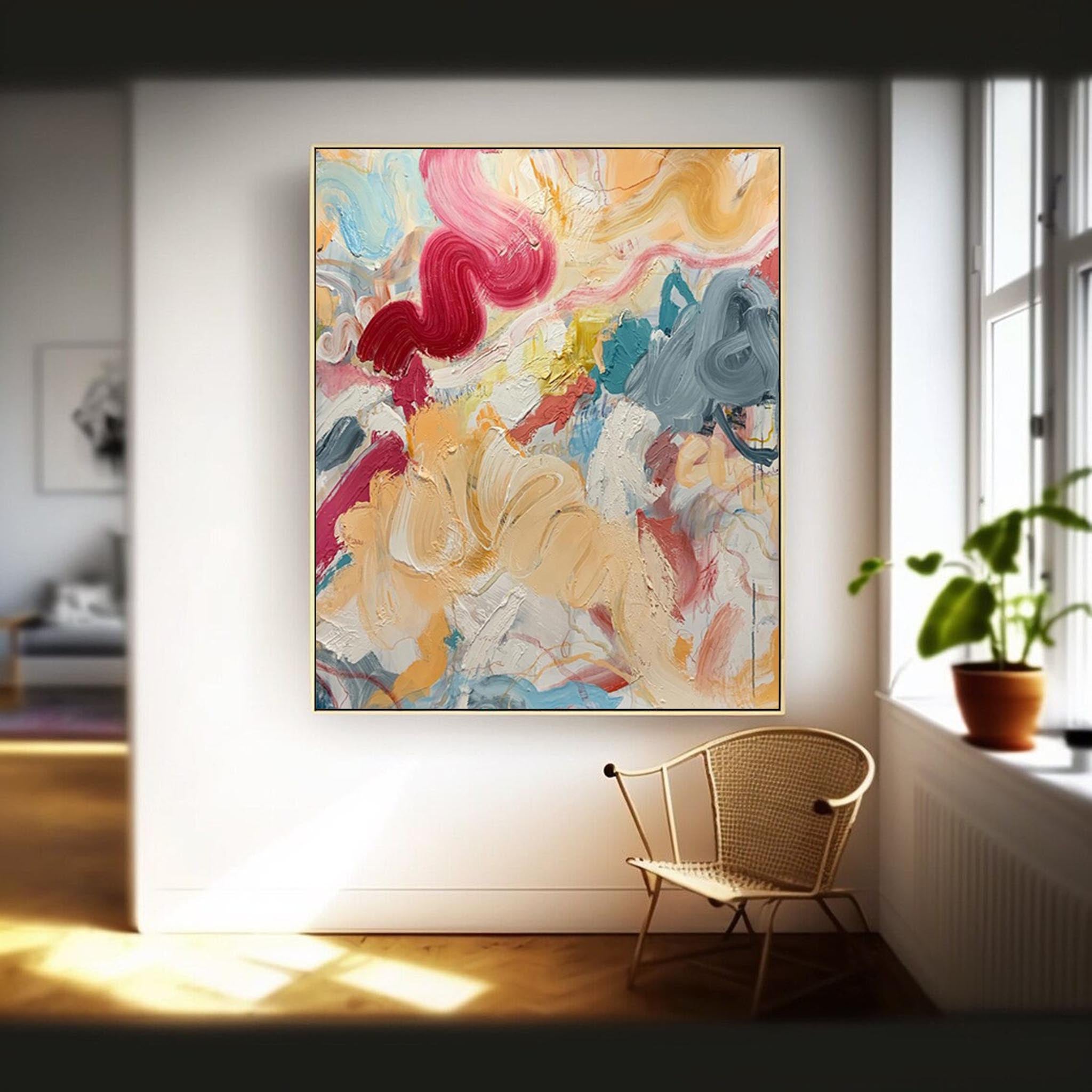 Abstract Canvas Art #AB007