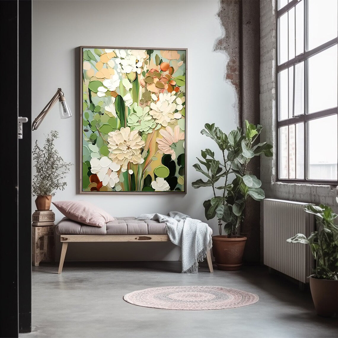 Flower Canvas Art #FL024